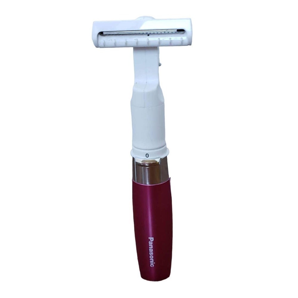 Panasonic Precision Slimline Ladies Travel Body Shaver Compact Wet/Dry Pivot